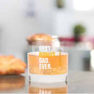 Bester Bonus-Vater je Personalisiertes Foto und Te Whiskyglas