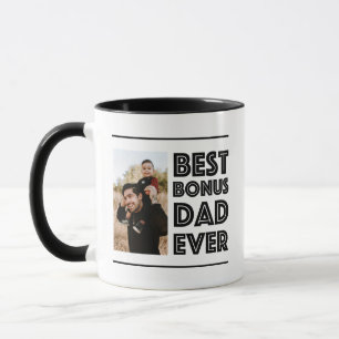 Bester Bonus Vater je Stepdad Stepfather Foto Tasse