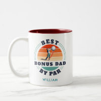 Bester Bonus Vater Par Golf Lover Custom