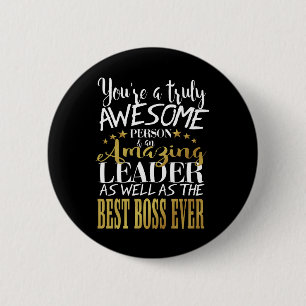 Bester Boss je Taste Abzeichen Button