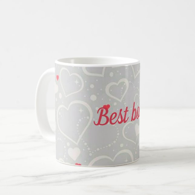 Bester Boss Kaffeetasse (Vorderseite Links)