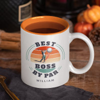 Bester Boss nach Par Custom Retro Golf Arbeitgeber