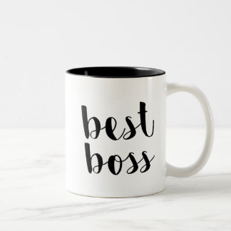 Bester Boss Zweifarbige Tasse