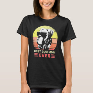 Bester Boxer-Hund-Vater je Sonnenbrille und Kopfhö T-Shirt