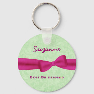 Bester Brautjungfern-individueller Name Schlüsselanhänger