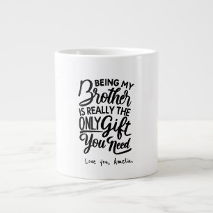 Bester Bruder Aller Zeiten lustiges Geschenk für Jumbo-Tasse