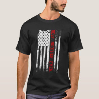 Bester Bruder je amerikanischer Flaggenvater der U T-Shirt