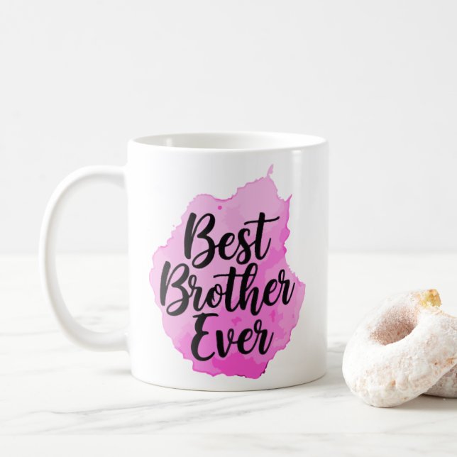 Bester Bruder je | Jurastudio Kaffeetasse (Mit Donut)