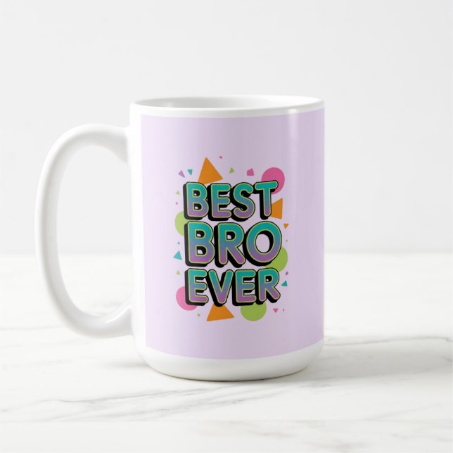 Bester Bruder überhaupt Kaffeetasse (Links)
