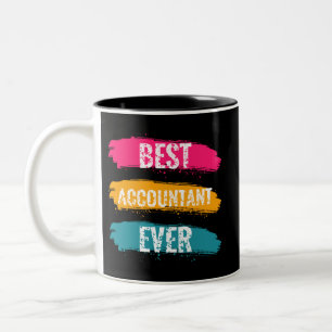 Bester Buchhalter je Zweifarbige Tasse
