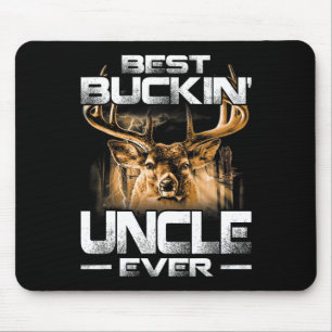 Bester Buckin' Onkel je Shirt Hirschjagd Bucking Mousepad