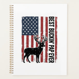 Bester Buckin Pap Ever Hirsch Flagge Vintage Vecto Planer