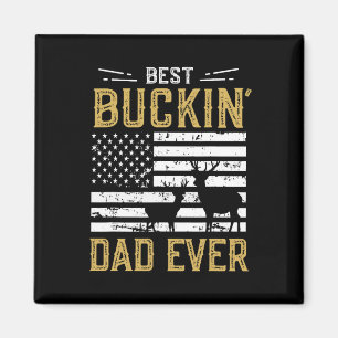 Bester Buckin Vater Ever Funny Gift Deer Hunter Co Magnet