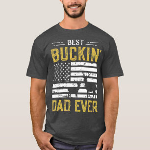 Bester Buckin Vater Ever Funny Gift Deer Hunter Co T-Shirt