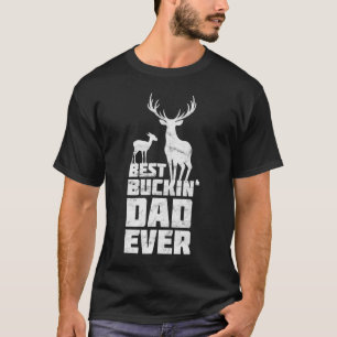 Bester Buckin-Vater je ein Geschenk für die Hirsch T-Shirt