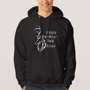 Bester Buckin-Vater je Hirschjäger Hoodie