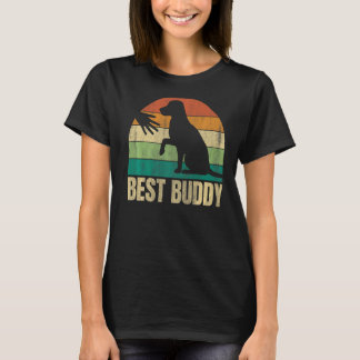 Bester Buddy Hund Besitzer und Hund T-Shirt
