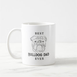 Bester Bulldog-Vater je Kaffeetasse