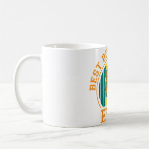 Bester Bulldoggen-Vater Aller Zeiten Retro Vintage Kaffeetasse