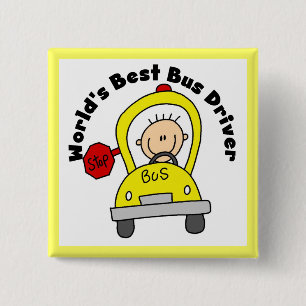 Bester Busfahrer der Welt Button