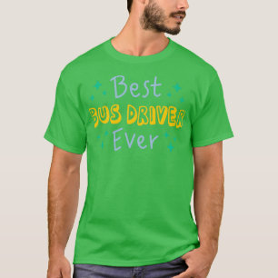 Bester Busfahrer je 3 T-Shirt
