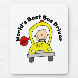 Bester Busfahrer Mousepad