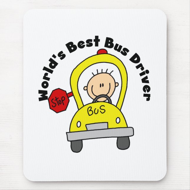 Bester Busfahrer Mousepad (Vorne)