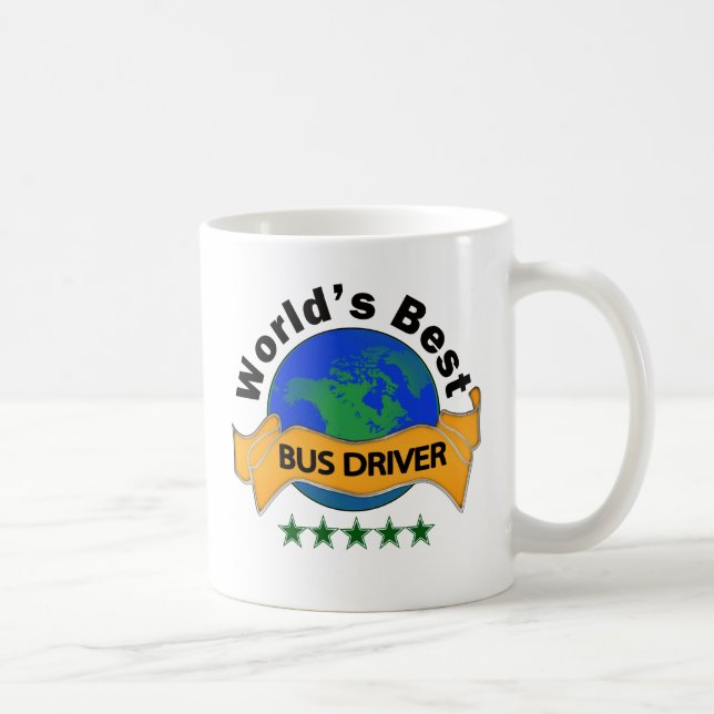 Bester Bustreiber der Welt Kaffeetasse (Rechts)