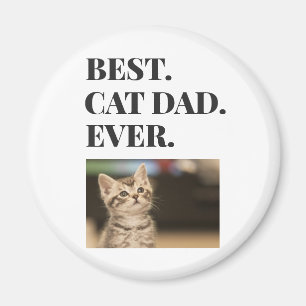 Bester Cad Vater je Foto Magnet
