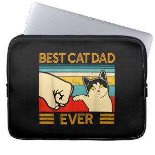 Bester Cat Vater Ever Funny Cat Daddy Laptopschutzhülle
