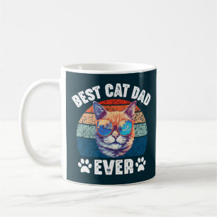 Bester Cat Vater Ever Funny Kitty Face Cats Vater Kaffeetasse