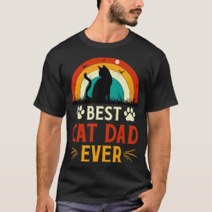 Bester Cat Vater je 1 T-Shirt