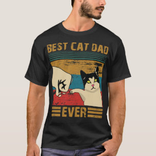 Bester Cat Vater je - bester Katzenvater aller Zei T-Shirt
