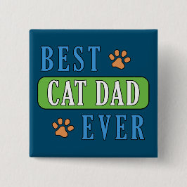 Bester Cat Vater je Button