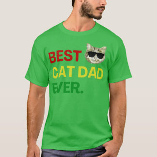 Bester Cat Vater je Cat Lover Besitzer T-Shirt