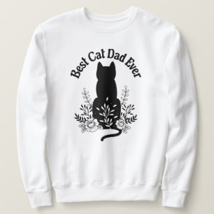 Bester Cat Vater je Cat Lover Geschenk Sweatshirt