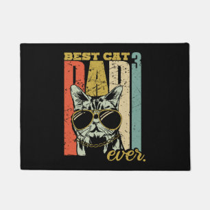 Bester Cat Vater je drei Katzen Triple Cat Papa Fußmatte