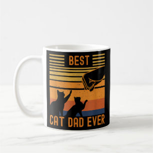 Bester Cat Vater je Faustschlag für Pelzpapa Kaffeetasse
