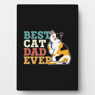 Bester Cat Vater je Fotoplatte