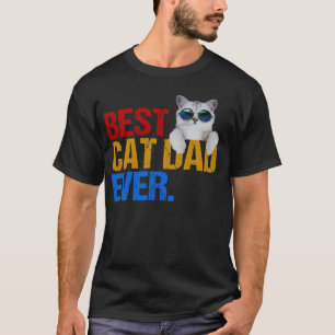 Bester Cat Vater je Fun Cat Eigentümer Vater Küche T-Shirt