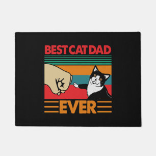 Bester Cat Vater je Fußmatte