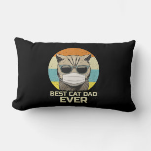 Bester Cat Vater je Sonnenbrillen Face Mask Gesc Lendenkissen