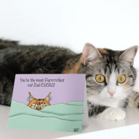 Bester Cat Vater je! Vatertag
