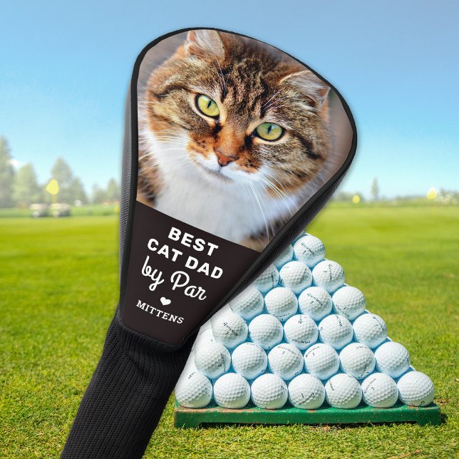 Bester CAT-VATER nach Par--Foto für Haustiere Pers Golf Headcover (Von Creator hochgeladen)
