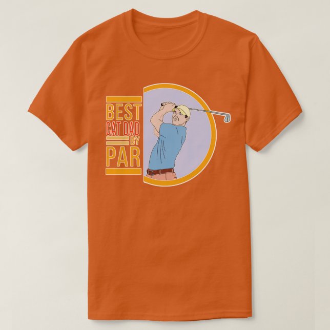 Bester Cat-Vater nach Par T-Shirt (Design vorne)