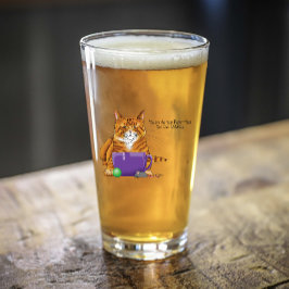 Bester Cat Vater Vatertag Glas