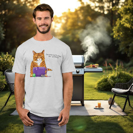 Bester Cat Vater Vatertag T-Shirt