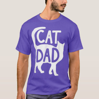 Bester Cat Vater Vathers Day - Kitchenette Geschen T-Shirt