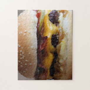 Bester Cheeseburger 252-Teile-Puzzle