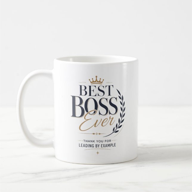Bester Chef ever Danke Kaffeetasse (Links)